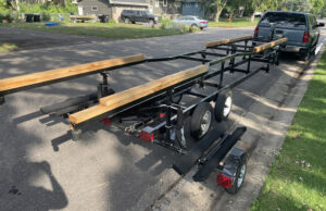 Tebben Tandem Axle Crank Trailer