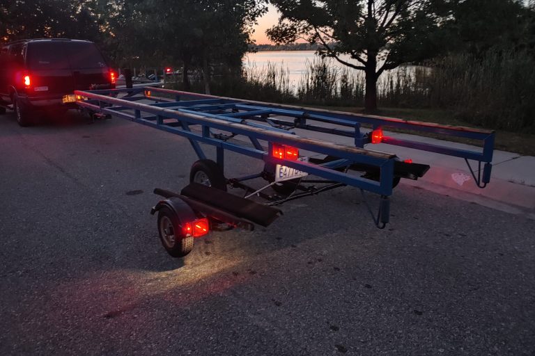 TrainingWheel Lights At Night